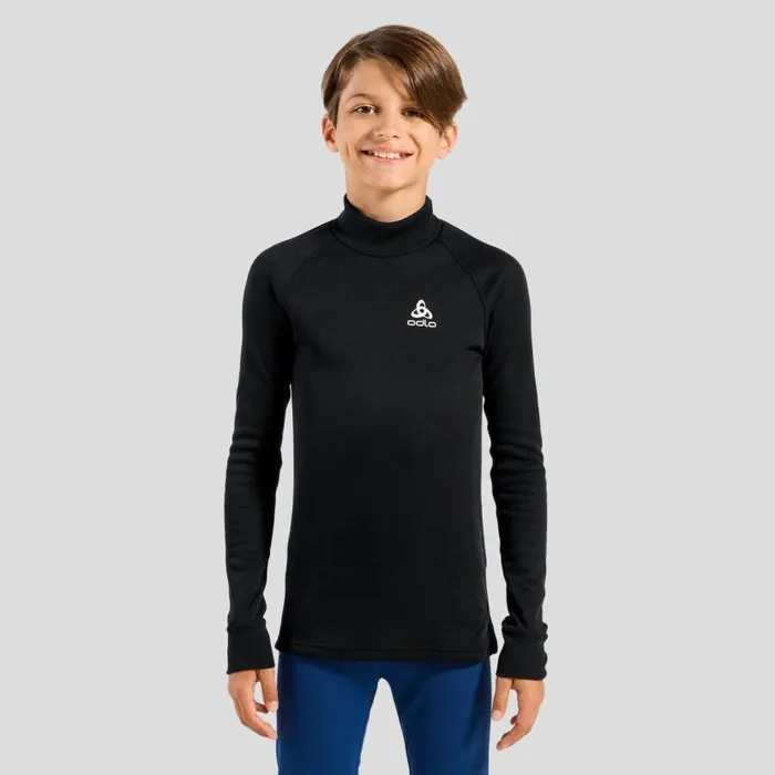 Odlo Base Layers The Active Warm 039 Base Layer Turtleneck Black 8211 Kids