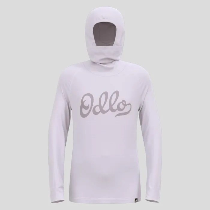 Odlo Base Layers The Active Warm 039 Base Layer With Facemask Misty Lilac 8211 Kids