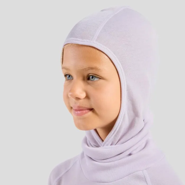Odlo Base Layers The Active Warm 039 Base Layer With Facemask Misty Lilac 8211 Kids