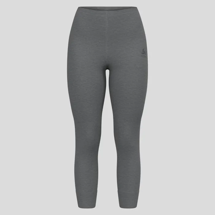 Odlo Base Layers The Active Warm Base Layer 34 Bottoms Odlo Steel Grey Melange 8211 Women