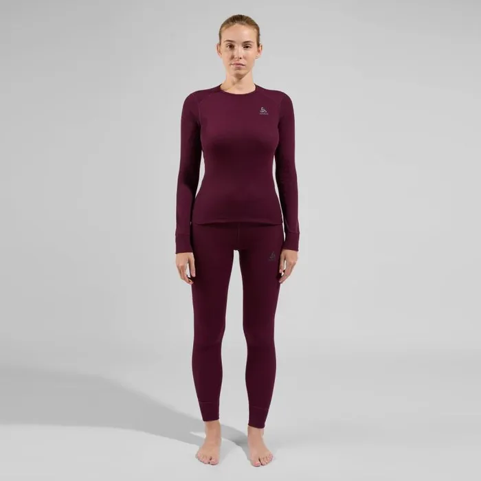 Odlo Base Layers The Active Warm Base Layer Set Winetasting 8211 Women