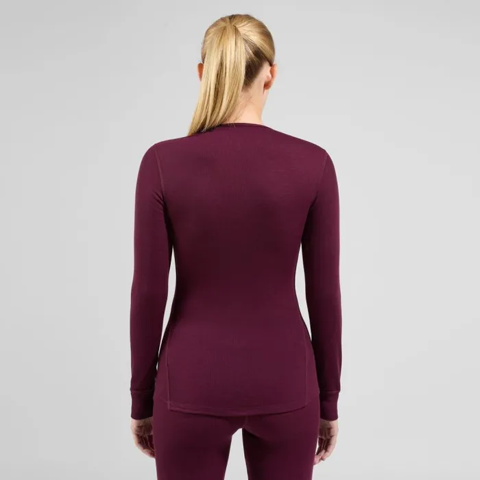 Odlo Base Layers The Active Warm Base Layer Set Winetasting 8211 Women