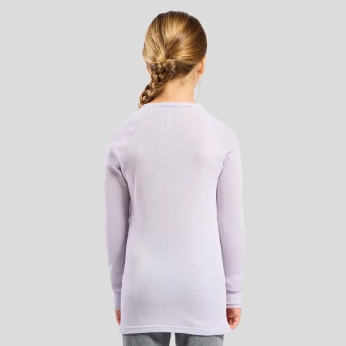 Odlo Base Layers The Active Warm Base Layer Top Misty Lilac 8211 Kids