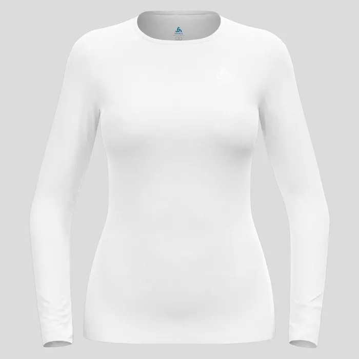 Odlo Base Layers The Active Warm Base Layer Top White 8211 Women