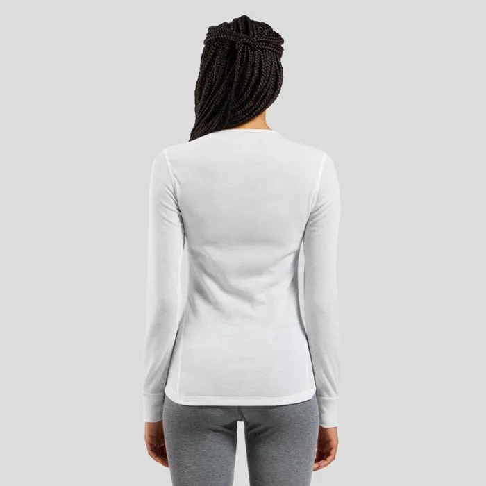 Odlo Base Layers The Active Warm Base Layer Top White 8211 Women