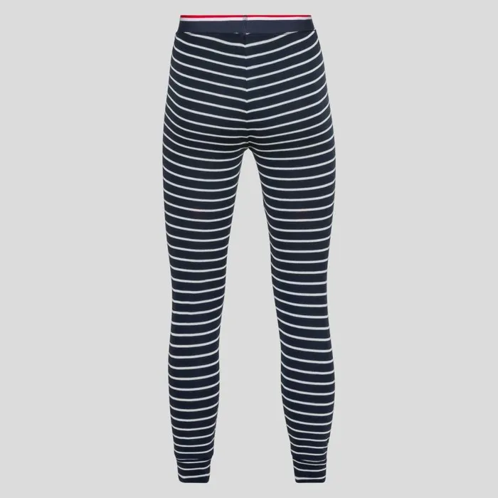 Odlo Base Layers The Active Warm Originals 039 Base Layer Bottoms Dark Sapphire 8211 Odlo Silver Grey 8211 Kids