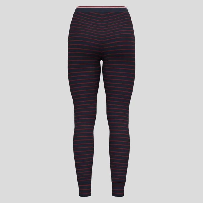 Odlo Base Layers The Active Warm Originals Base Layer Bottoms Dark Sapphire 8211 Sundried Tomato 8211 Women