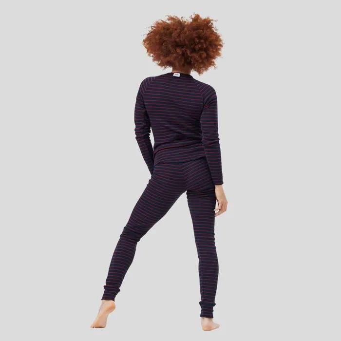 Odlo Base Layers The Active Warm Originals Base Layer Bottoms Dark Sapphire 8211 Sundried Tomato 8211 Women