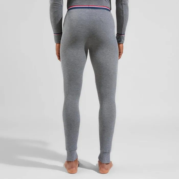 Odlo Base Layers The Active Warm Originals Base Layer Bottoms Odlo Steel Grey Melange 8211 Men