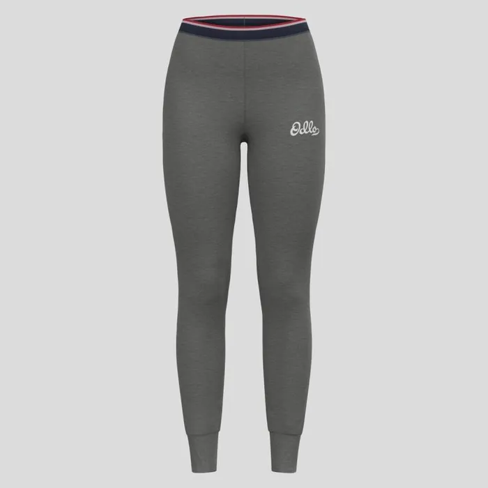 Odlo Base Layers The Active Warm Originals Base Layer Bottoms Odlo Steel Grey Melange 8211 Women