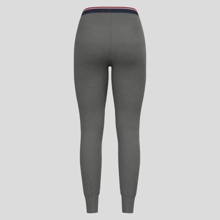 Odlo Base Layers The Active Warm Originals Base Layer Bottoms Odlo Steel Grey Melange 8211 Women