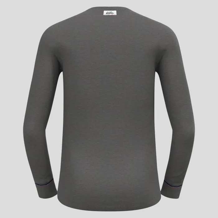 Odlo Base Layers The Active Warm Originals Base Layer Top Odlo Steel Grey Melange 8211 Men