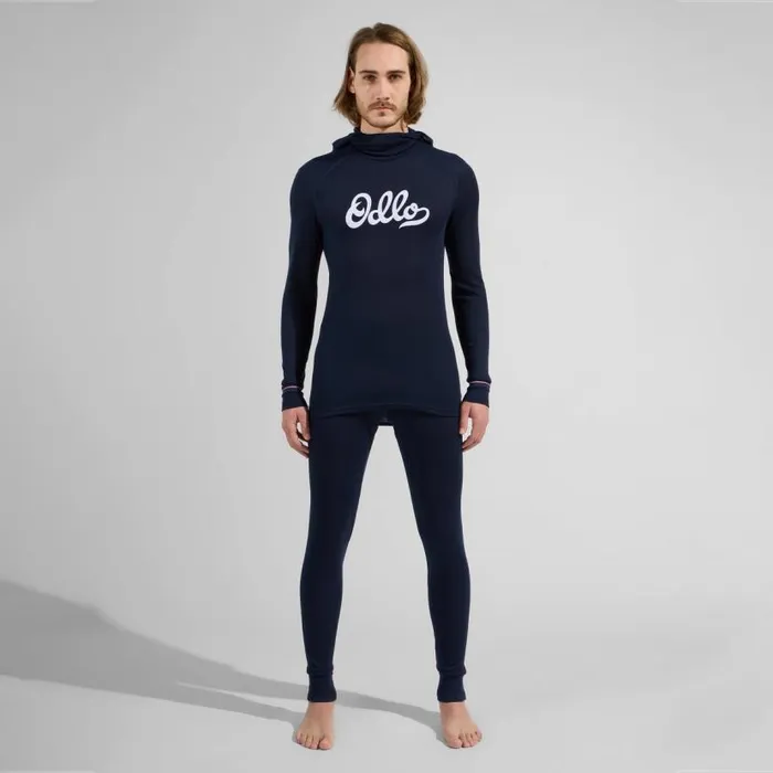 Odlo Base Layers The Active Warm Originals Base Layer With Facemask Dark Sapphire 8211 Men