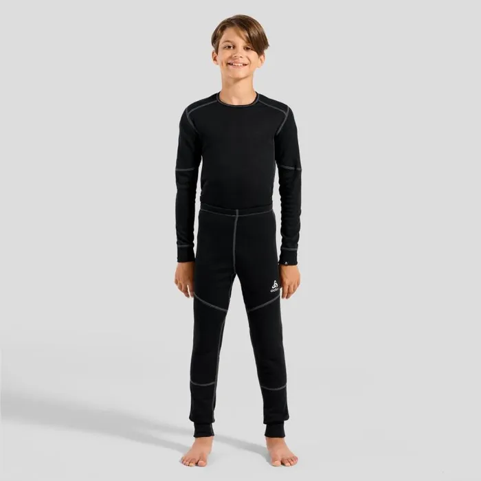 Odlo Base Layers The Active XWarm 039 Base Layer Bottoms Black 8211 Kids