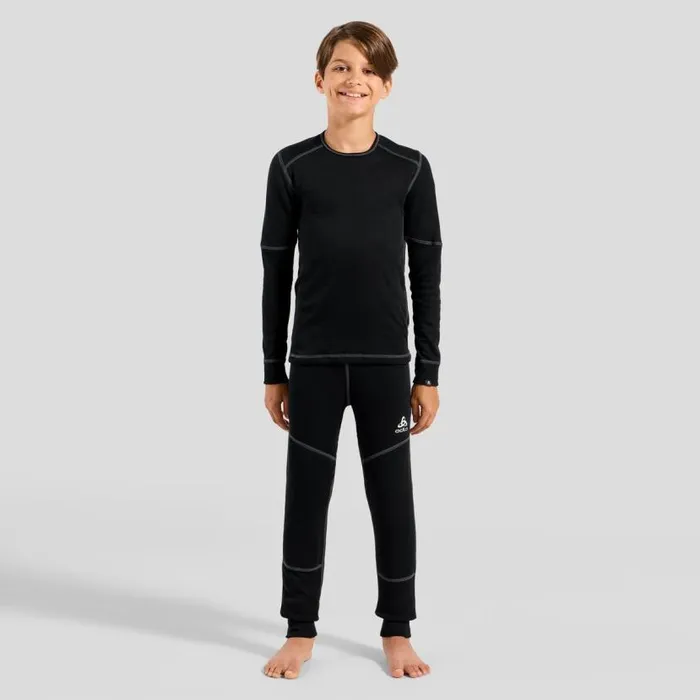Odlo Base Layers The Active XWarm 039 Base Layer Top Black 8211 Kids