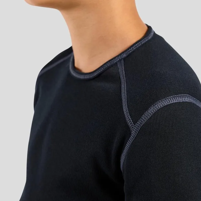 Odlo Base Layers The Active XWarm 039 Base Layer Top Black 8211 Kids
