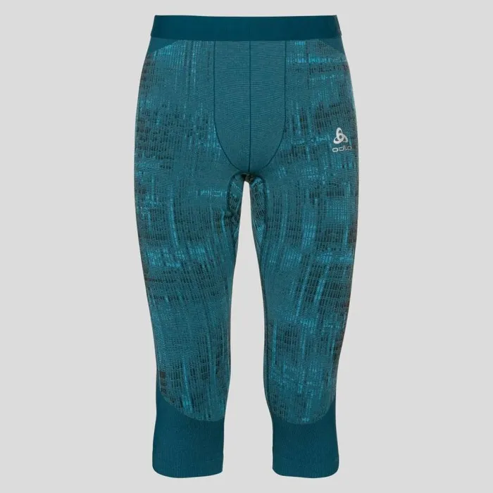 Odlo Base Layers The Blackcomb 34 Base Layer Bottoms Submerged 8211 Men