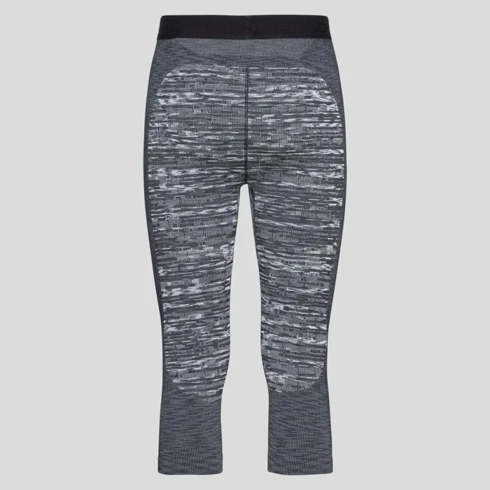 Odlo Base Layers The Blackcomb Base Layer 34 Bottoms Black 8211 Space Dye 8211 Men