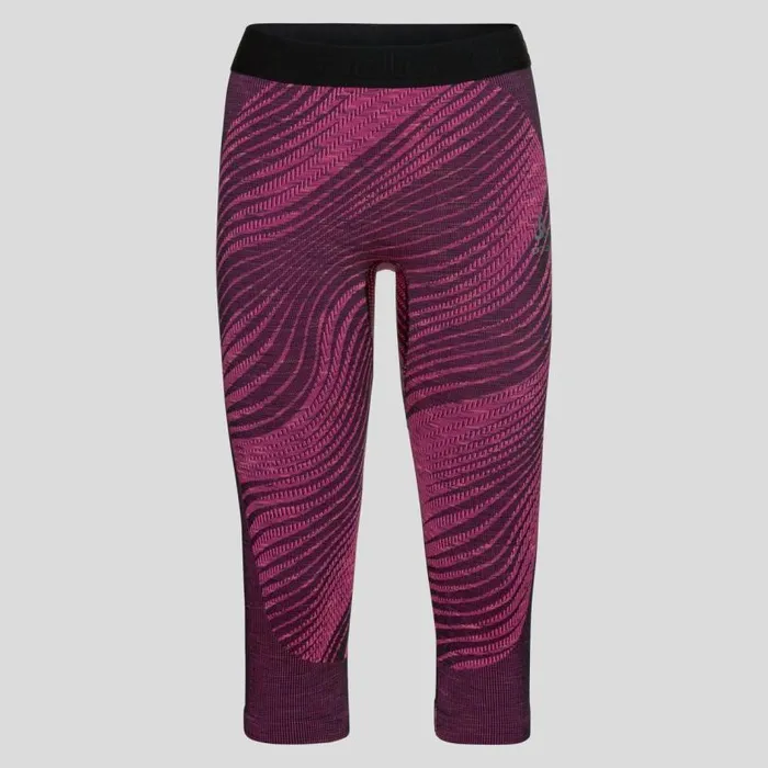 Odlo Base Layers The Blackcomb Base Layer 34 Bottoms Festival Fuchsia 8211 Space Dye 8211 Women Odlo Base Layers The Blackcomb Base Layer 34 Bottoms Festival Fuchsia 8211 Space Dye 8211 Women
