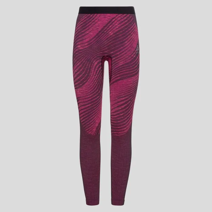 Odlo Base Layers The Blackcomb Base Layer Bottoms Festival Fuchsia 8211 Space Dye 8211 Women