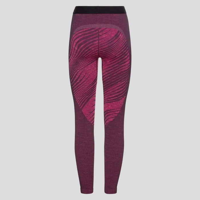 Odlo Base Layers The Blackcomb Base Layer Bottoms Festival Fuchsia 8211 Space Dye 8211 Women