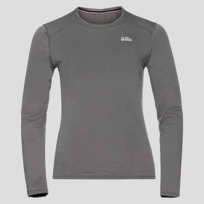 Odlo Base Layers The Heritage Active Thermic Base Layer Set Odlo Steel Grey Melange 8211 Heritage 8211 Women