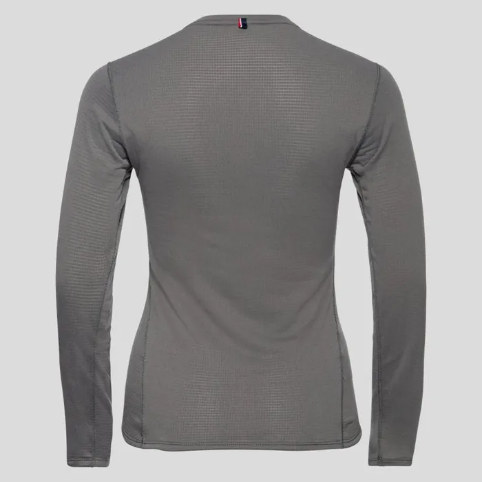 Odlo Base Layers The Heritage Active Thermic Base Layer Set Odlo Steel Grey Melange 8211 Heritage 8211 Women