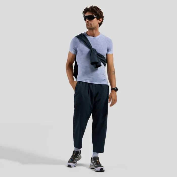 Odlo Base Layers The Hyper Contrast Performance Light Base Layer Skipper Blue 8211 Men