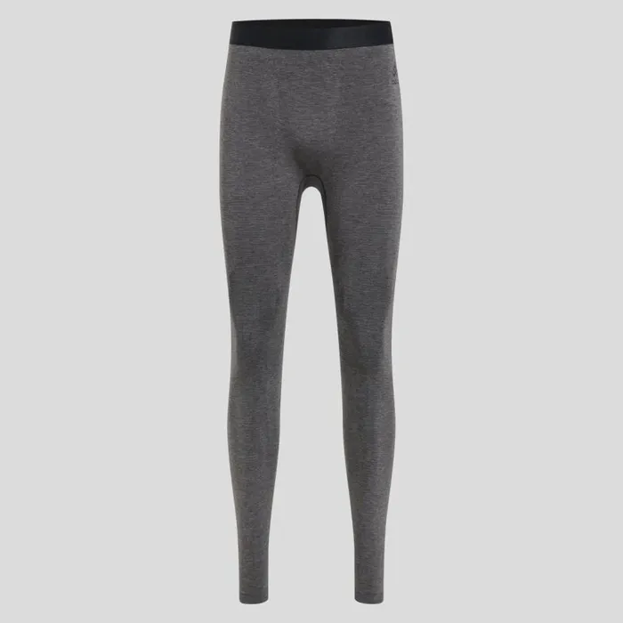 Odlo Base Layers The Kinship Light Base Layer Bottoms Grey Melange 8211 Black 8211 Men