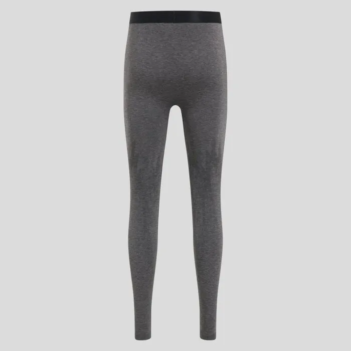 Odlo Base Layers The Kinship Light Base Layer Bottoms Grey Melange 8211 Black 8211 Men
