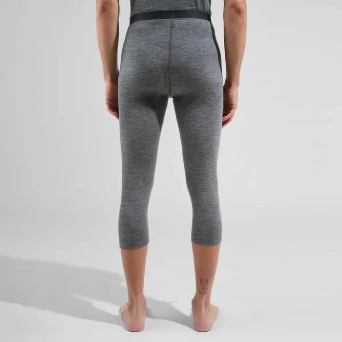 Odlo Base Layers The Natural Merino 200 Base Layer 34 Bottoms Odlo Steel Grey Melange 8211 Men