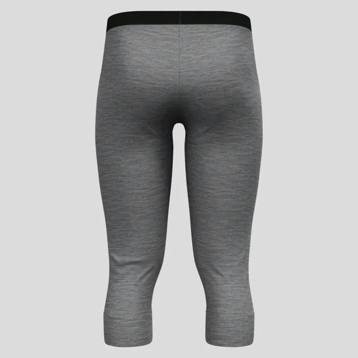 Odlo Base Layers The Natural Merino 200 Base Layer 34 Bottoms Odlo Steel Grey Melange 8211 Men