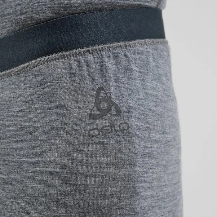 Odlo Base Layers The Natural Merino 200 Base Layer 34 Bottoms Odlo Steel Grey Melange 8211 Men