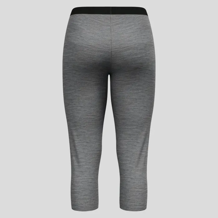 Odlo Base Layers The Natural Merino 200 Base Layer 34 Bottoms Odlo Steel Grey Melange 8211 Women