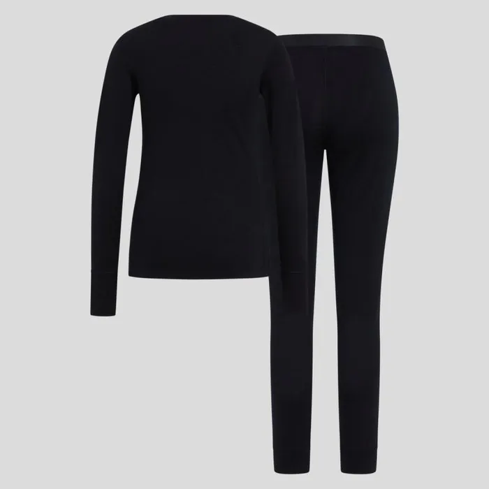 Odlo Base Layers The Natural Merino 200 Base Layer Set Black 8211 Women