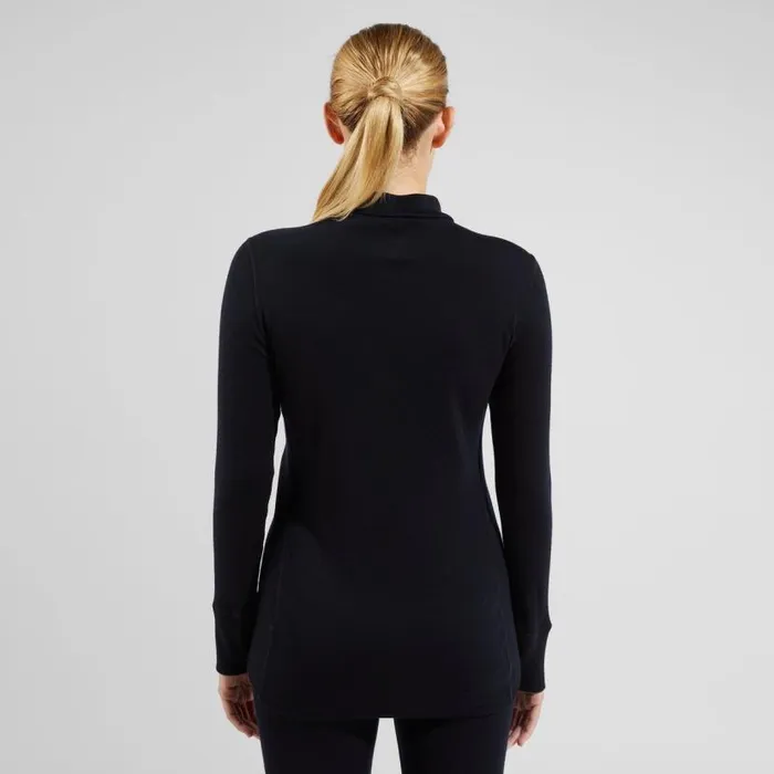 Odlo Base Layers The Natural Merino 260 Base Layer HalfZip Black 8211 Women