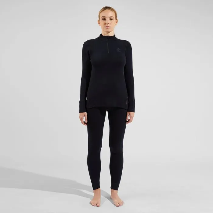 Odlo Base Layers The Natural Merino 260 Base Layer HalfZip Black 8211 Women