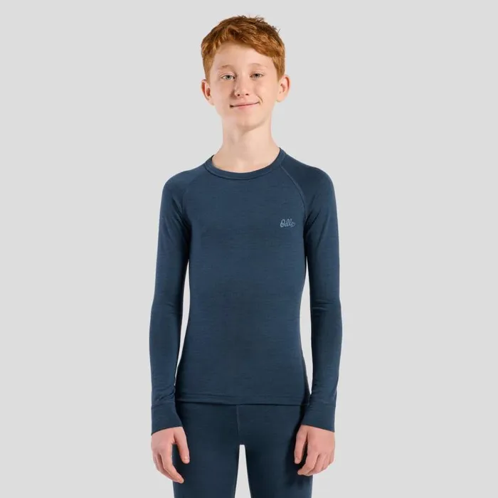 Odlo Base Layers The Natural Merino Warm Base Layer Set Blue Wing Teal 8211 Blue Ashes 8211 Kids Odlo Base Layers The Natural Merino Warm Base Layer Set Blue Wing Teal 8211 Blue Ashes 8211 Kids
