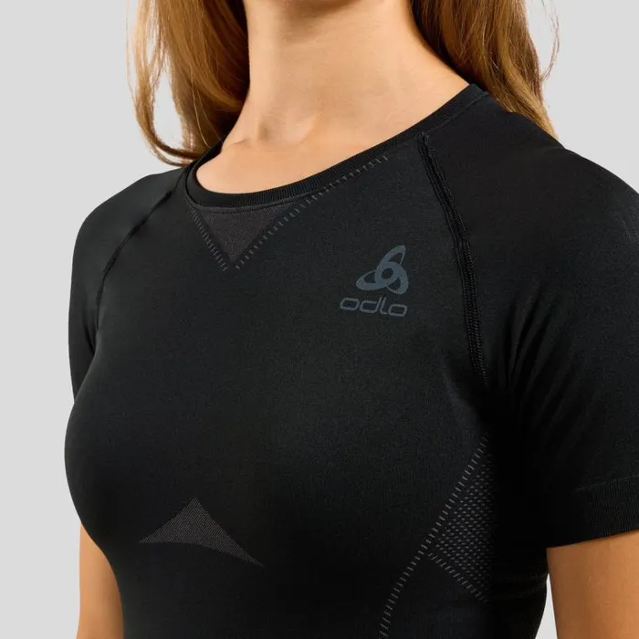 Odlo Base Layers The Performance Evolution Top Black 8211 Odlo Graphite Grey 8211 Women