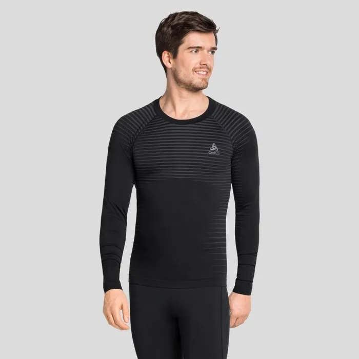 Odlo Base Layers The Performance Light Long Sleeve Base Layer Top Black 8211 Men Odlo Base Layers The Performance Light Long Sleeve Base Layer Top Black 8211 Men