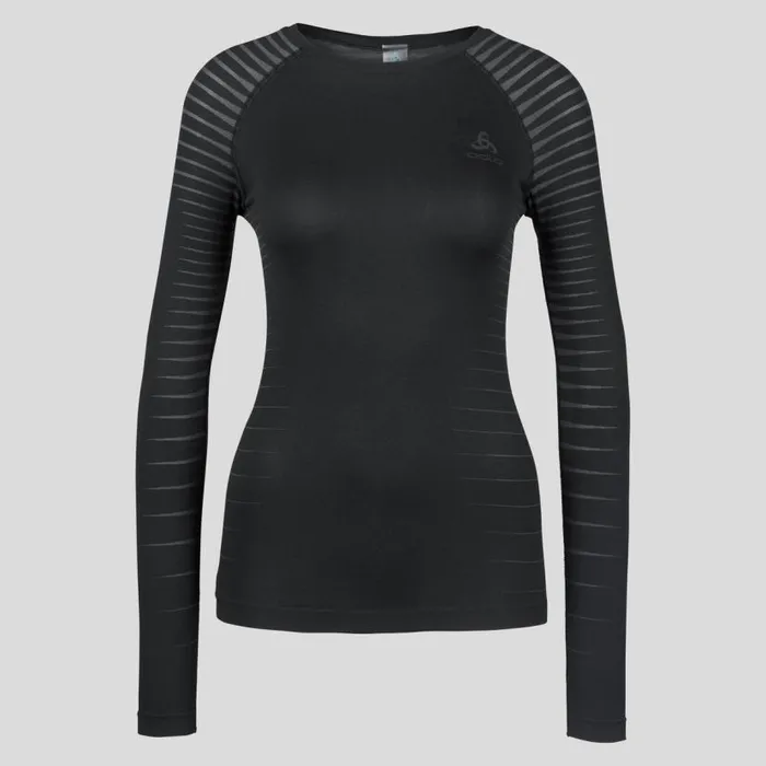 Odlo Base Layers The Performance Light Long Sleeve Base Layer Top Black 8211 Women