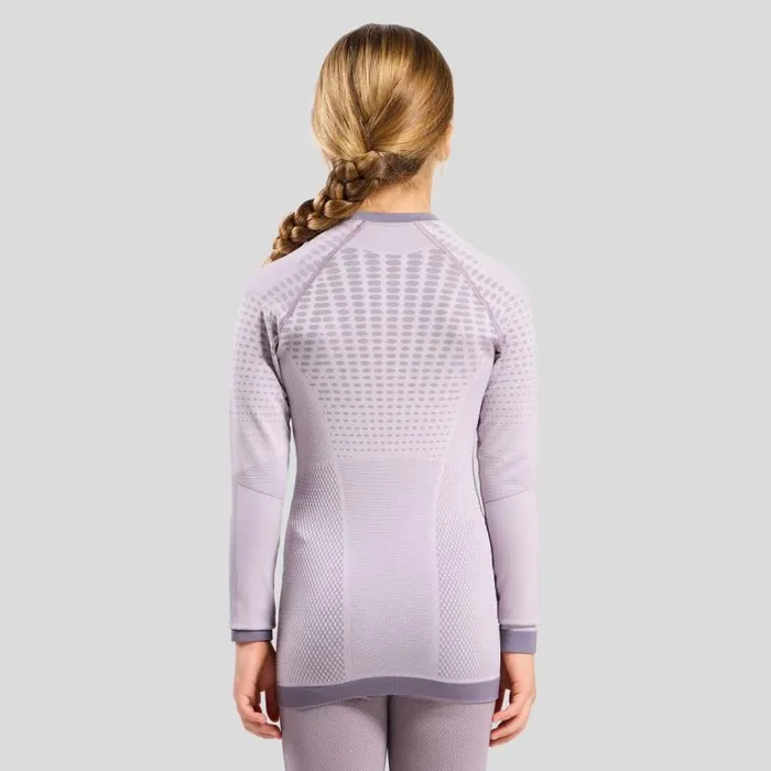 Odlo Base Layers The Performance Warm 039 Base Layer Top Misty Lilac 8211 Kids