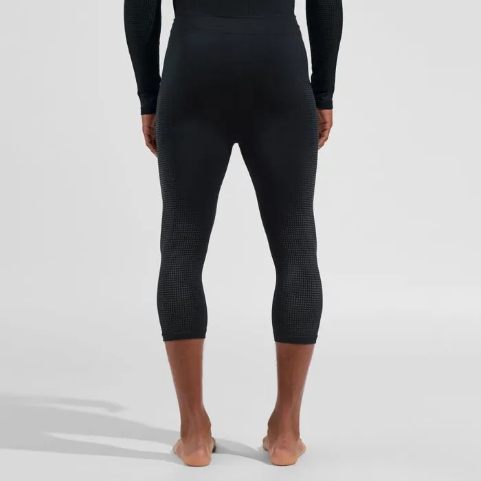 Odlo Base Layers The Performance Warm Base Layer 34 Bottoms Black 8211 New Odlo Graphite Grey 8211 Men