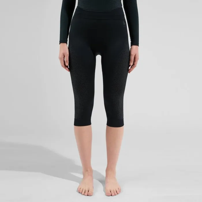 Odlo Base Layers The Performance Warm Base Layer 34 Bottoms Black 8211 New Odlo Graphite Grey 8211 Women
