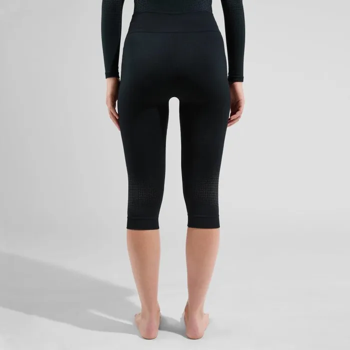 Odlo Base Layers The Performance Warm Base Layer 34 Bottoms Black 8211 New Odlo Graphite Grey 8211 Women