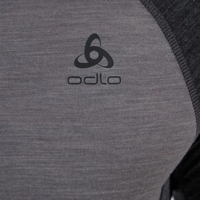 Odlo Base Layers The Performance Wool 150 Base Layer Top Grey Melange 8211 Dark Grey Melange 8211 Men