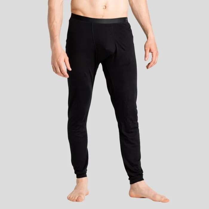 Odlo Base Layers The Performance Wool Light Base Layer Pants Black 8211 Men