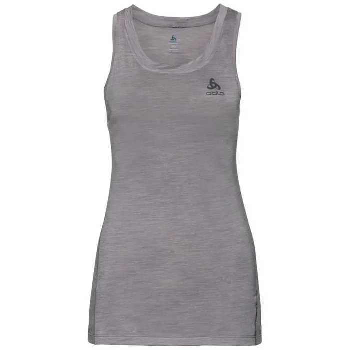 Odlo Base Layers The Performance Wool Light Base Layer Singlet Grey Melange 8211 Women