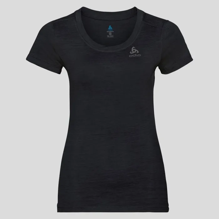 Odlo Base Layers The Performance Wool Light Short Sleeve Base Layer Top Black 8211 Women