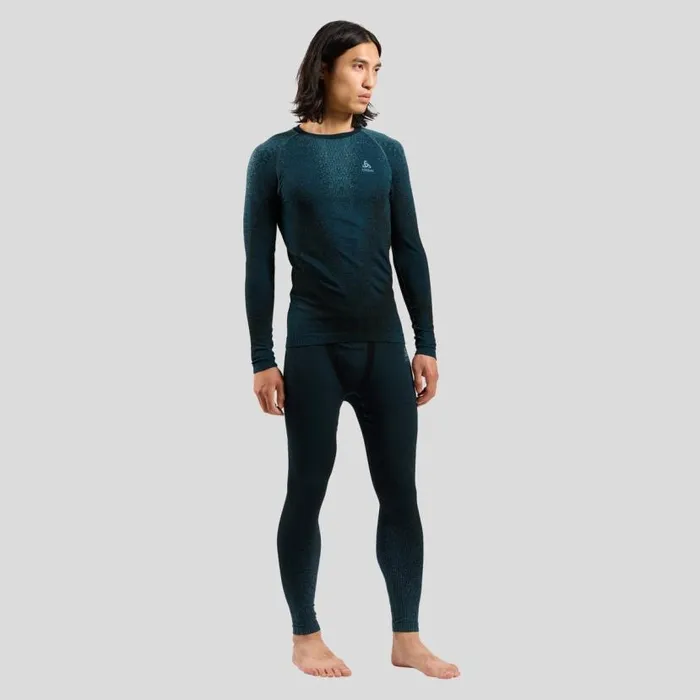 Odlo Base Layers The Pow Blackcomb Base Layer Bottoms Provincial Blue 8211 Men